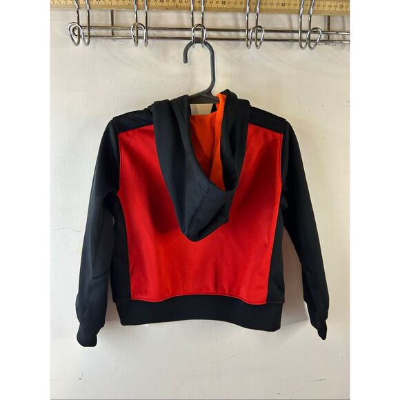 Nike zipper hoodie jacket 2t red black - Picture 5 of 5